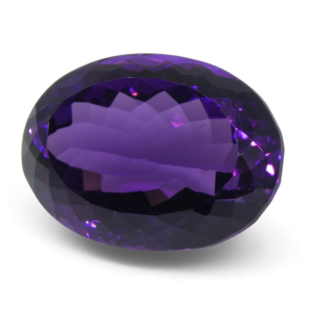20.72 ct Oval Amethyst For Sale 1