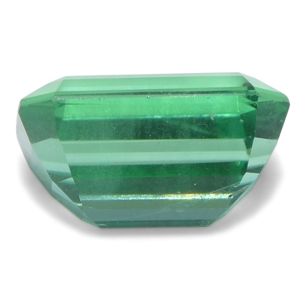 2.07ct Octagonal/Emerald Cut Green Emerald from Zambia (Émeraude verte de Zambie) en vente 3