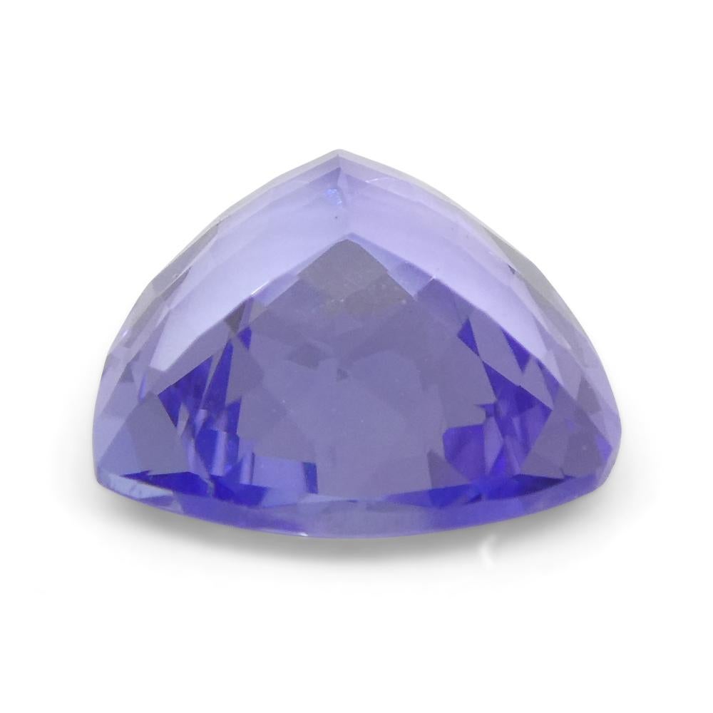 Tanzanite bleu violet trillion de 2,07 carats provenant de Tanzanie Neuf - En vente à Toronto, Ontario