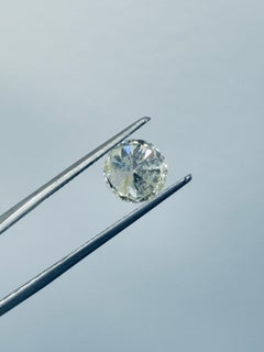 2.08 Carat Round Shape Natural Diamond No treatments