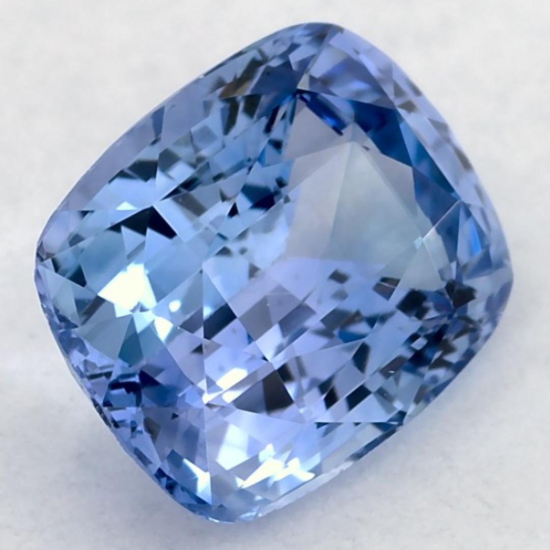 Taille coussin 2.08 Ct Blue Sapphire Cushion Loose Gemstone (pierre précieuse en vrac) en vente