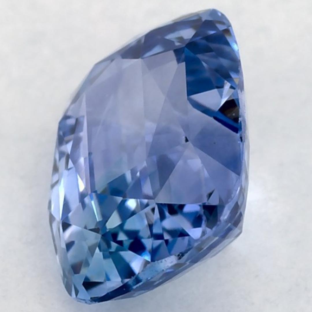 2.08 Ct Blue Sapphire Cushion Loose Gemstone (pierre précieuse en vrac) Pour femmes en vente
