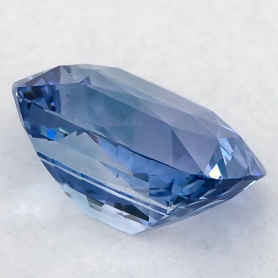 2.08 Ct Blue Sapphire Cushion Loose Gemstone (pierre précieuse en vrac) en vente 1