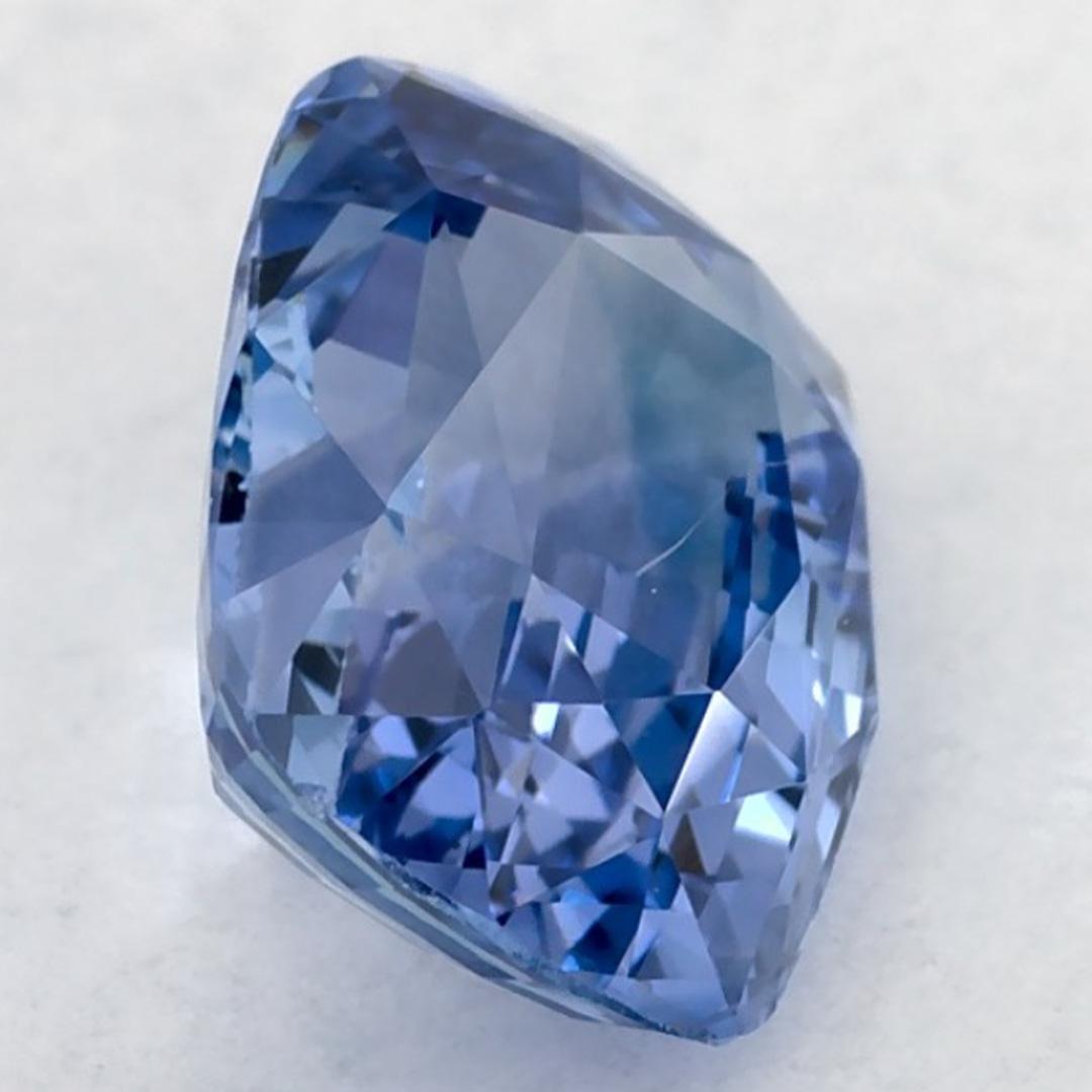 2.08 Ct Blue Sapphire Cushion Loose Gemstone (pierre précieuse en vrac) en vente 2