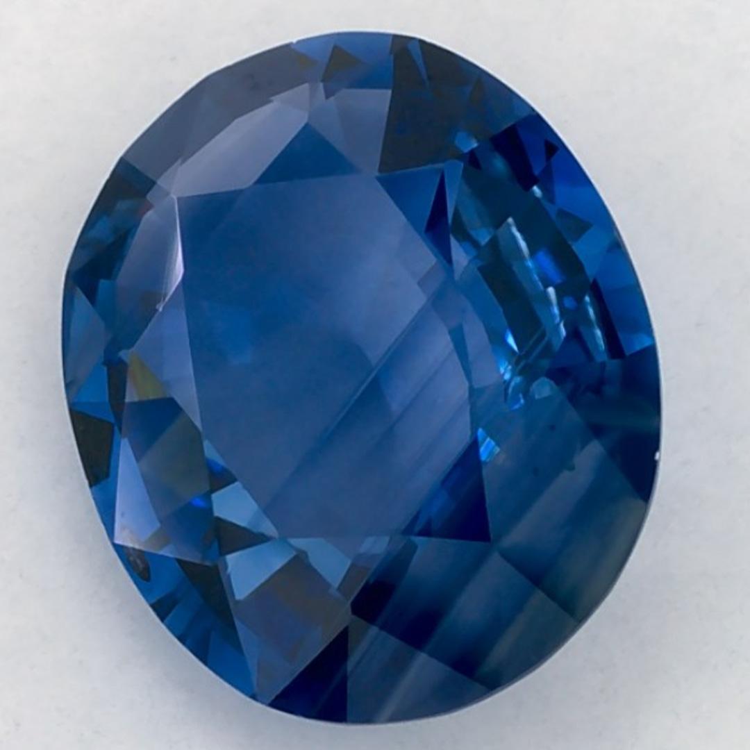 De las mujeres 2.08 qt Zafiro Azul Oval Gema Suelta en venta