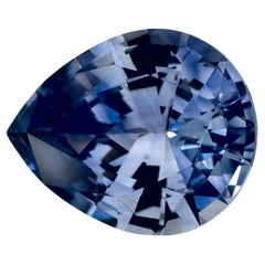 2.08 Ct Blue Sapphire Pear Loose Gemstone 2.08 Ct Blue Sapphire Pear Loose Gemstone