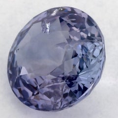 2.08 Ct Blue Sapphire Round Loose Gemstone (pierre précieuse en vrac)