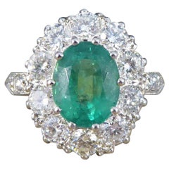 Edwardian Cluster Rings