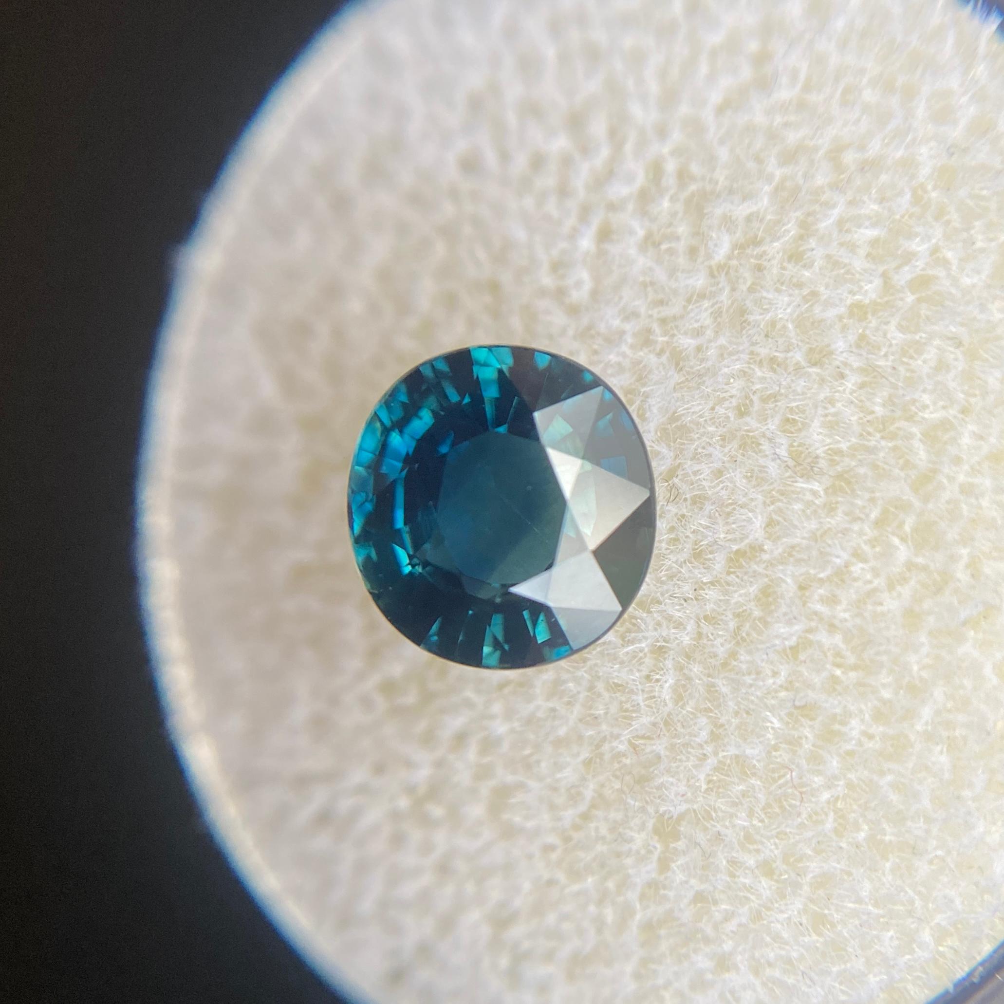 Greenish Blue ‘Teal’ Untreated Sapphire Gemstone.

Fine quality unheated sapphire with a beautiful greenish blue ‘teal’ colour. Fully certified by GIA confirming stone as natural and untreated. Very rare for natural sapphires.

2.08 Carat with