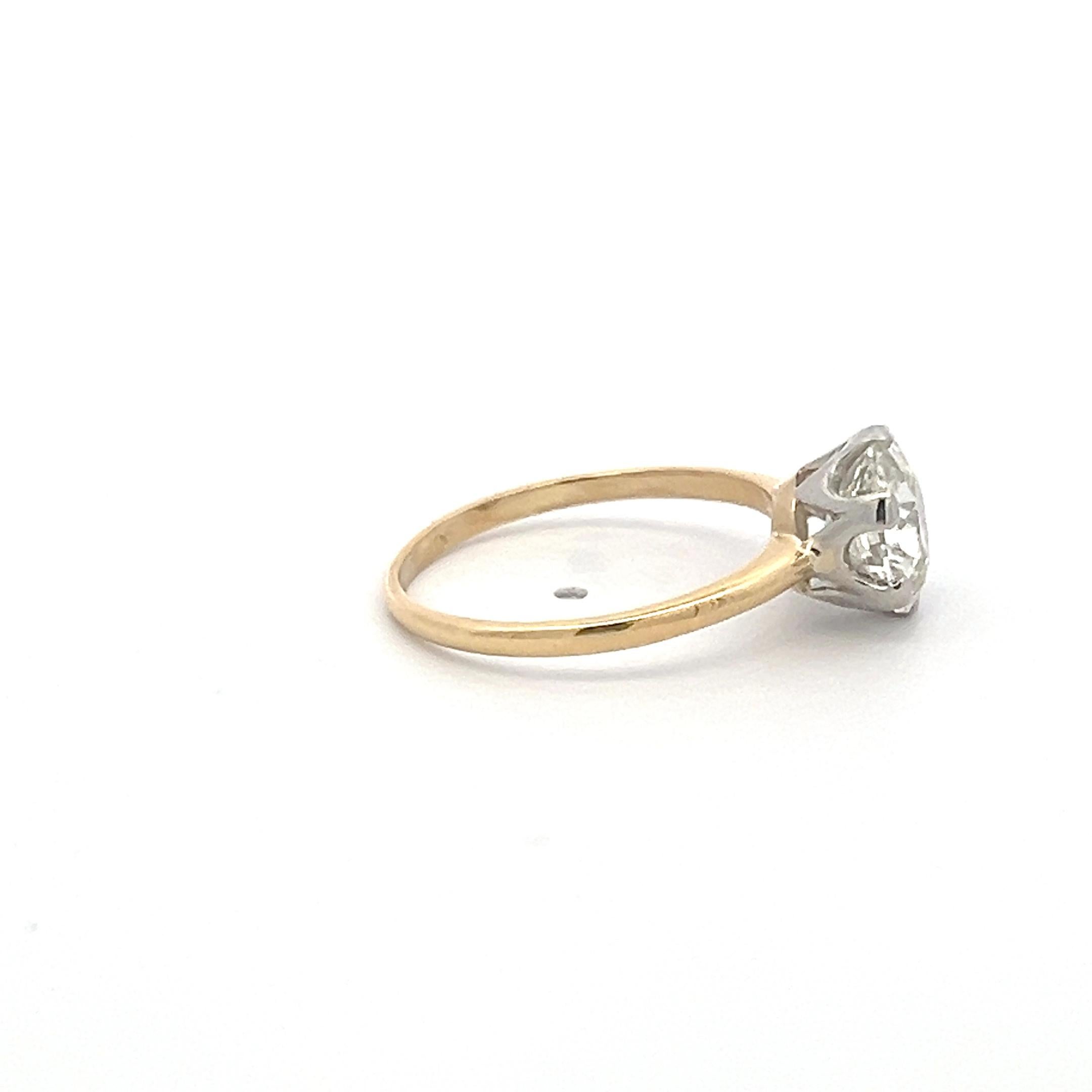 Title:
2.09 Carat Old European Cut K SI1 Diamond 18 Karat Two Tone Gold/Platinum Engagement Ring
Style:
Engagement
Metal:
18 Karat Two Tone Gold/Plat
Gemstone 1:
2.09 Carat Diamond
Number of Stones:
1
Color:
K
Clarity:
SI1
Shape:
Old European