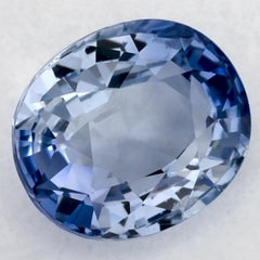 2.09 Ct Blue Sapphire Oval Loose Gemstone