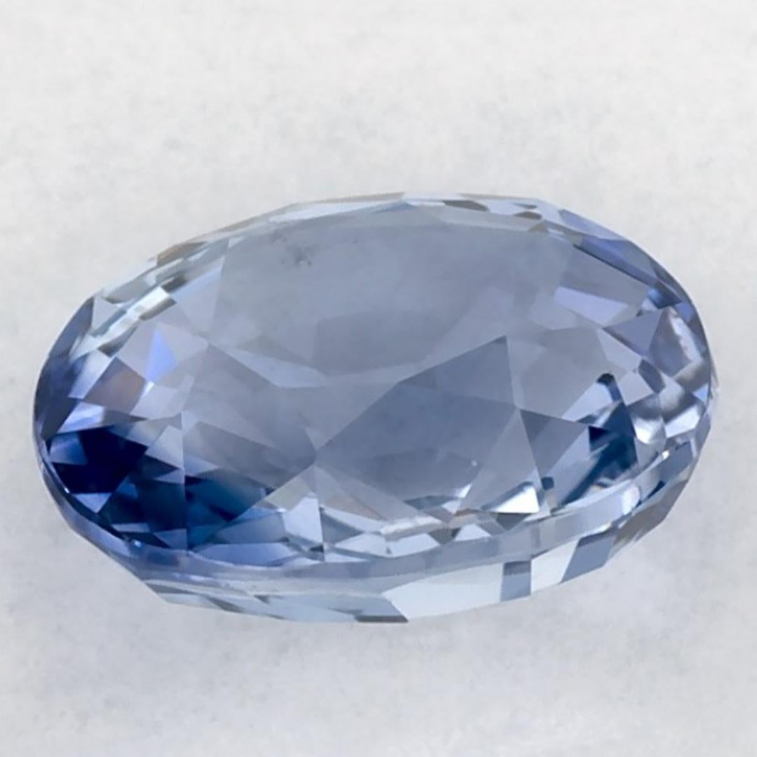 2.09 carati di zaffiro blu ovale sfuso In condizioni Nuovo in vendita a Fort Lee, NJ