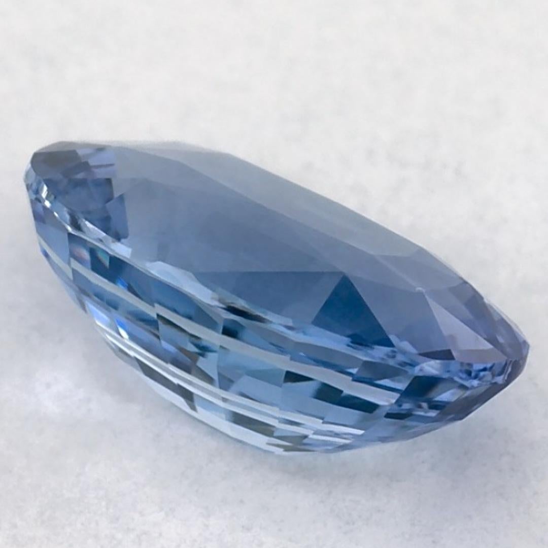 2.09 qt Zafiro Azul Oval Gema Suelta en venta 1