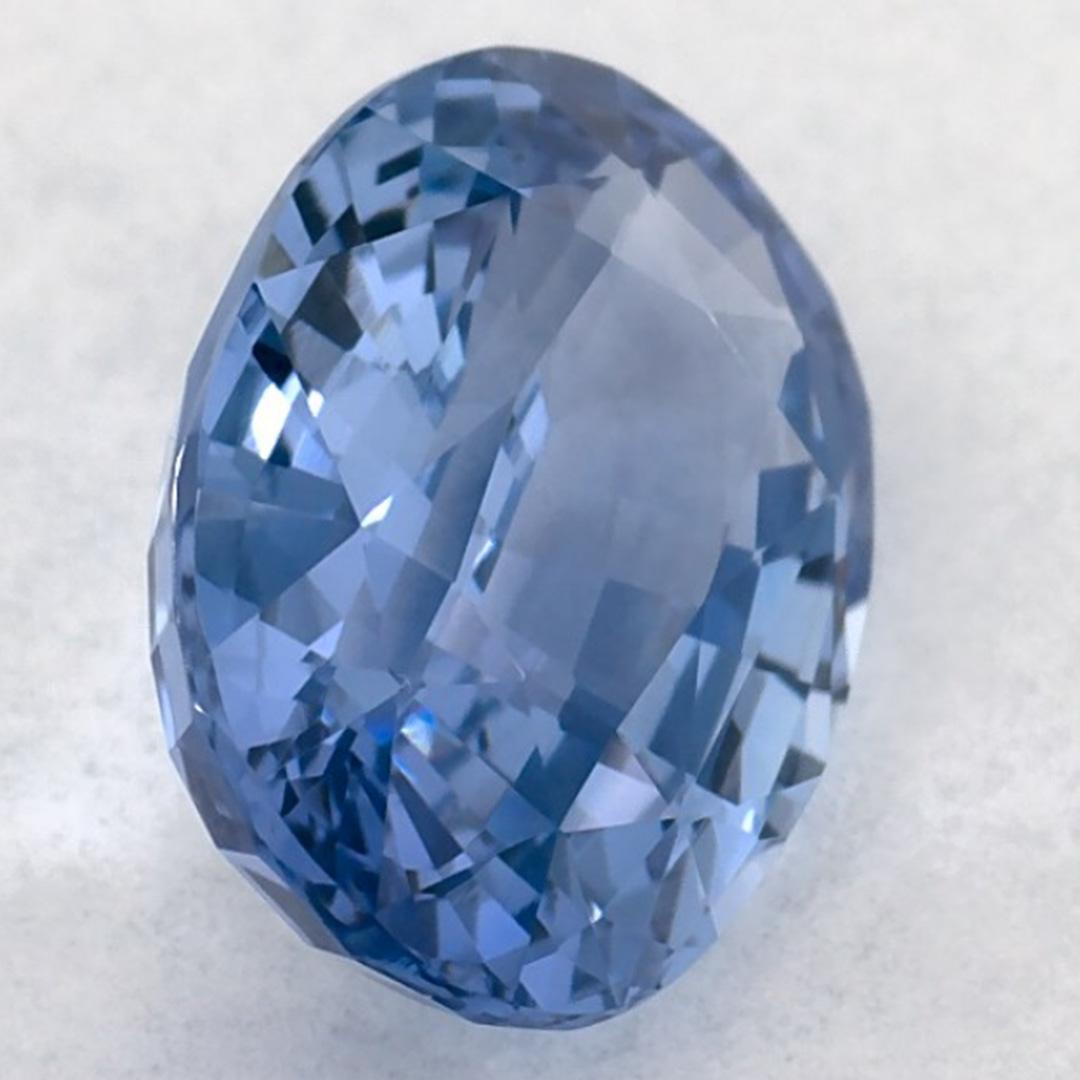 2.09 qt Zafiro Azul Oval Gema Suelta en venta 2
