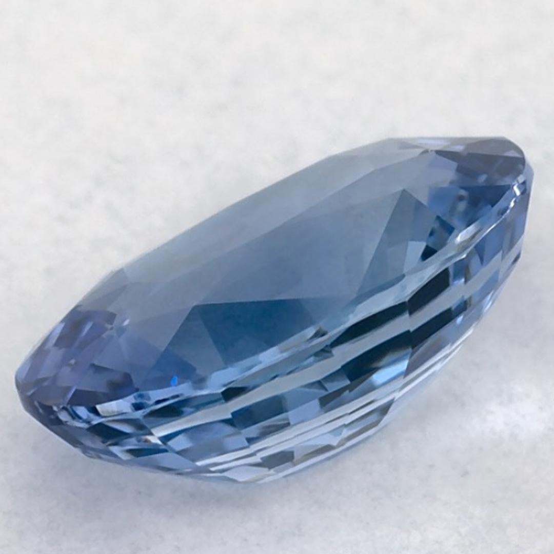 2.09 qt Zafiro Azul Oval Gema Suelta en venta 3