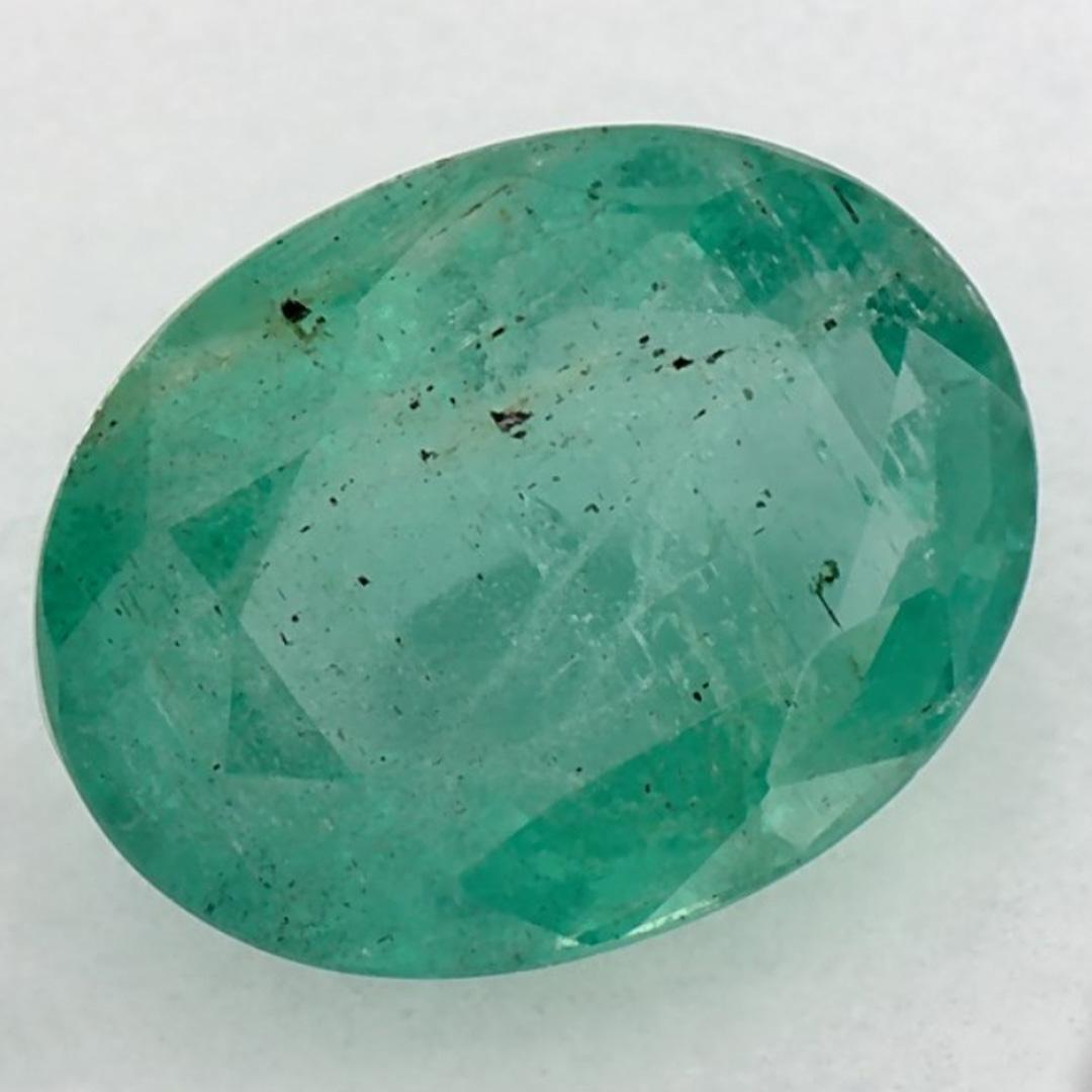 Oval Cut 2.09 Ct Emerald Oval Loose Gemstone For Sale