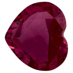 2.09 Ct Pink Sapphire Heart Loose Gemstone