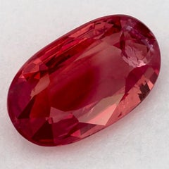 2.09 Ct Ruby Oval Loose Gemstone