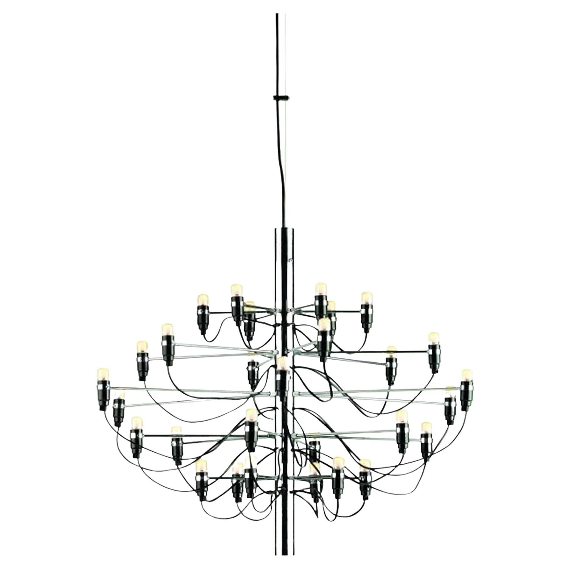2097 Chandelier by Gino Sarfatti for Flos - 30 Bulb For Sale