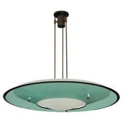 #2097 Chandelier by Max Ingrand for Fontana Arte