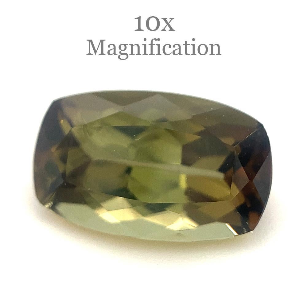 Cushion Cut 2.09ct Cushion Andalusite GIA Certified For Sale