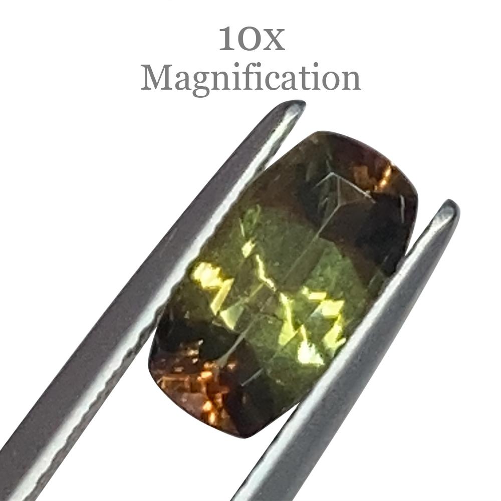 2.09ct Cushion Andalusite GIA Certified For Sale 1