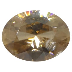 2.09ct Natural Earth Mined Oval Master Orange Zircon from Sri Lanka