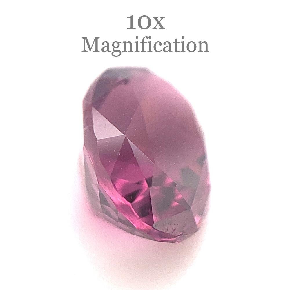 Description:

Gem Type: Spinel
Number of Stones: 1
Weight: 2.09 cts
Measurements: 8.42 x 6.25 x 5.05 mm
Shape: Oval
Cutting Style Crown: Brilliant Cut
Cutting Style Pavilion: Modified Brilliant Cut
Transparency: Transparent
Clarity: Very Slightly