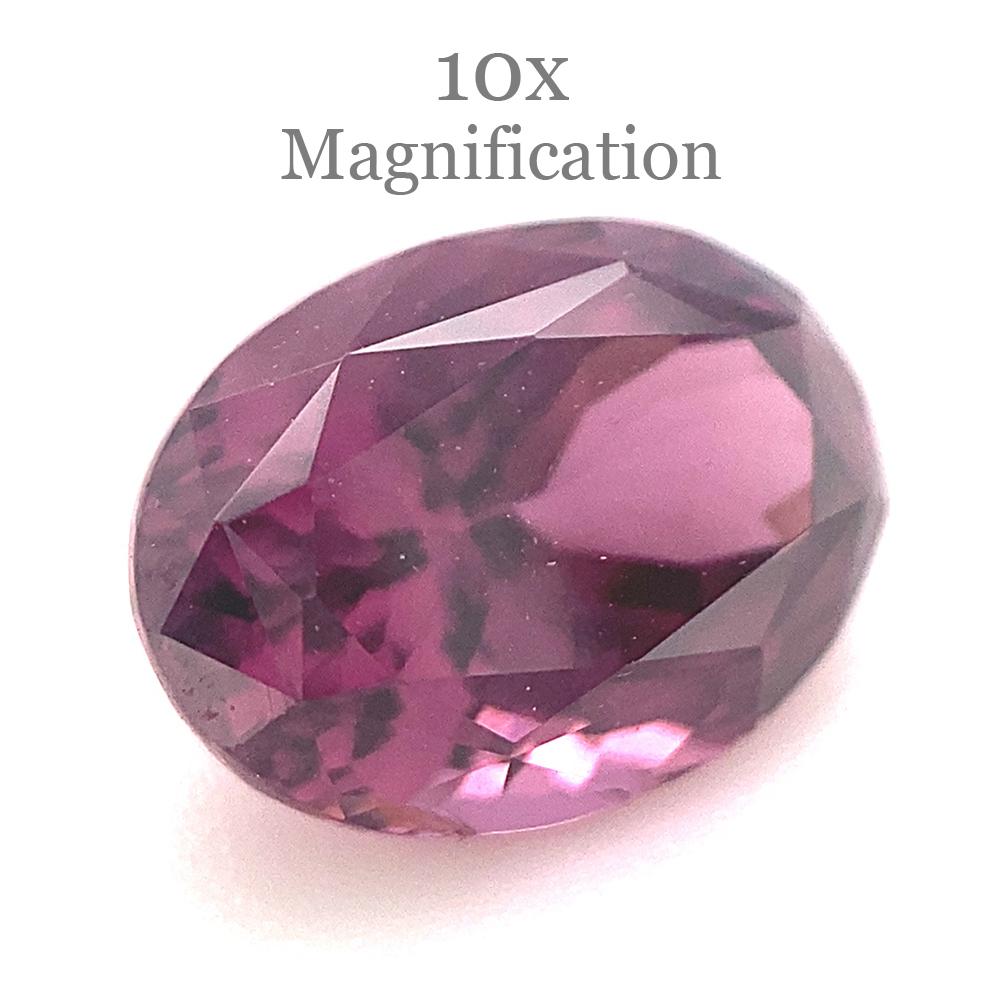 2.09ct Oval Pink-Purple Spinel from Sri Lanka Unheated In New Condition For Sale In Toronto, Ontario