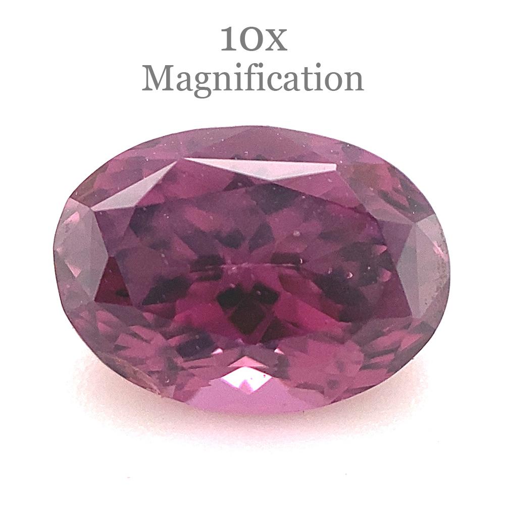 Women's or Men's 2.09ct Oval Pink-Purple Spinel from Sri Lanka Unheated For Sale
