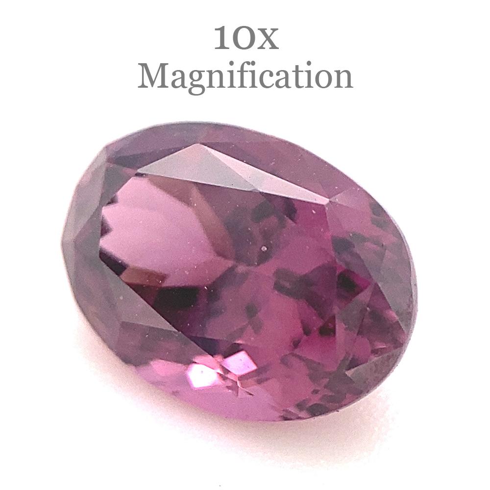2,09ct Spinello ovale rosa-viola dello Sri Lanka non riscaldato in vendita 1