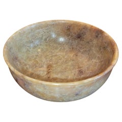 20C Chinese Soapstone Polished Bowl