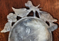 20C Chinese Soapstone Polished Ring Dish