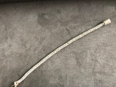 20 Carat Diamond Bracelet in 18 Karat White Gold