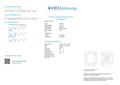 20ct diamond earrings HRD Certified