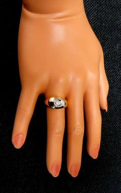 .20ct Natural Round Diamond Ring 14kt Unisex*