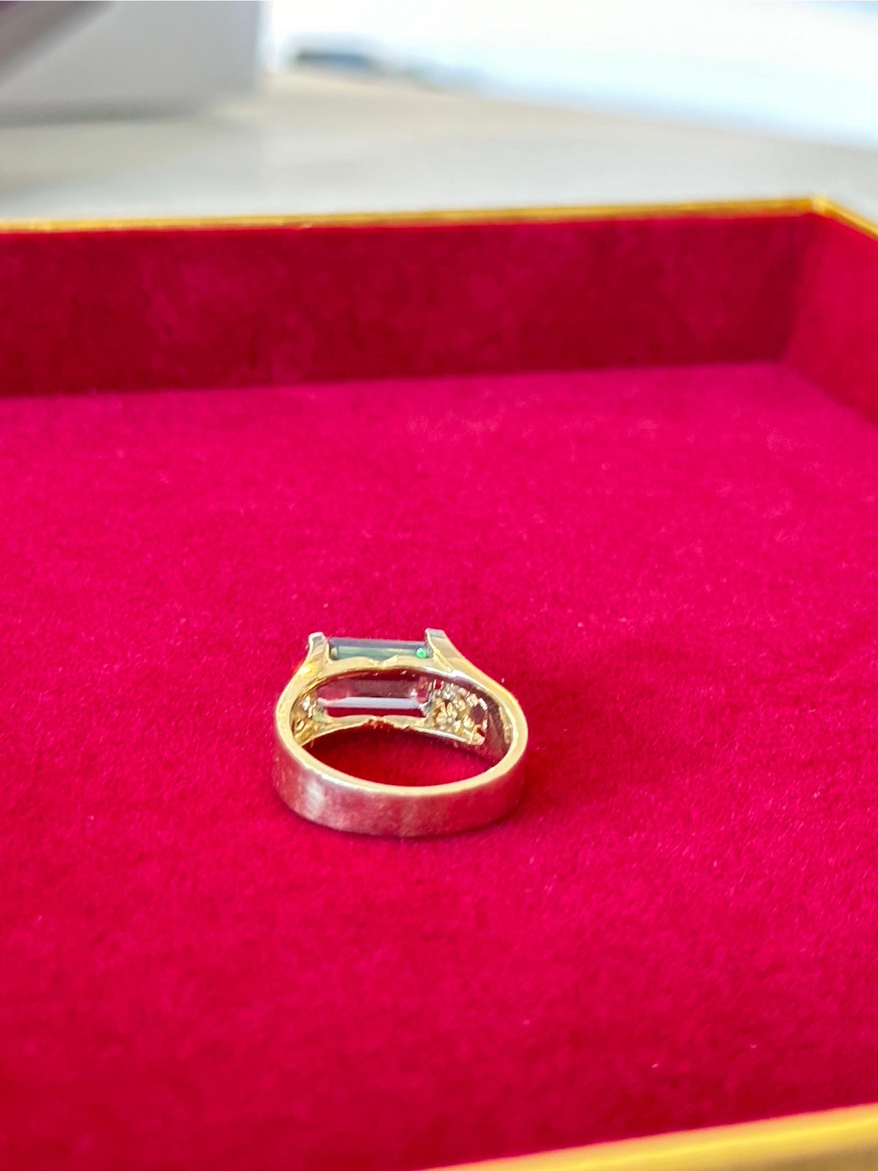 Women's 2.0ctw Amethyst 14k Yellow Gold Ring For Sale