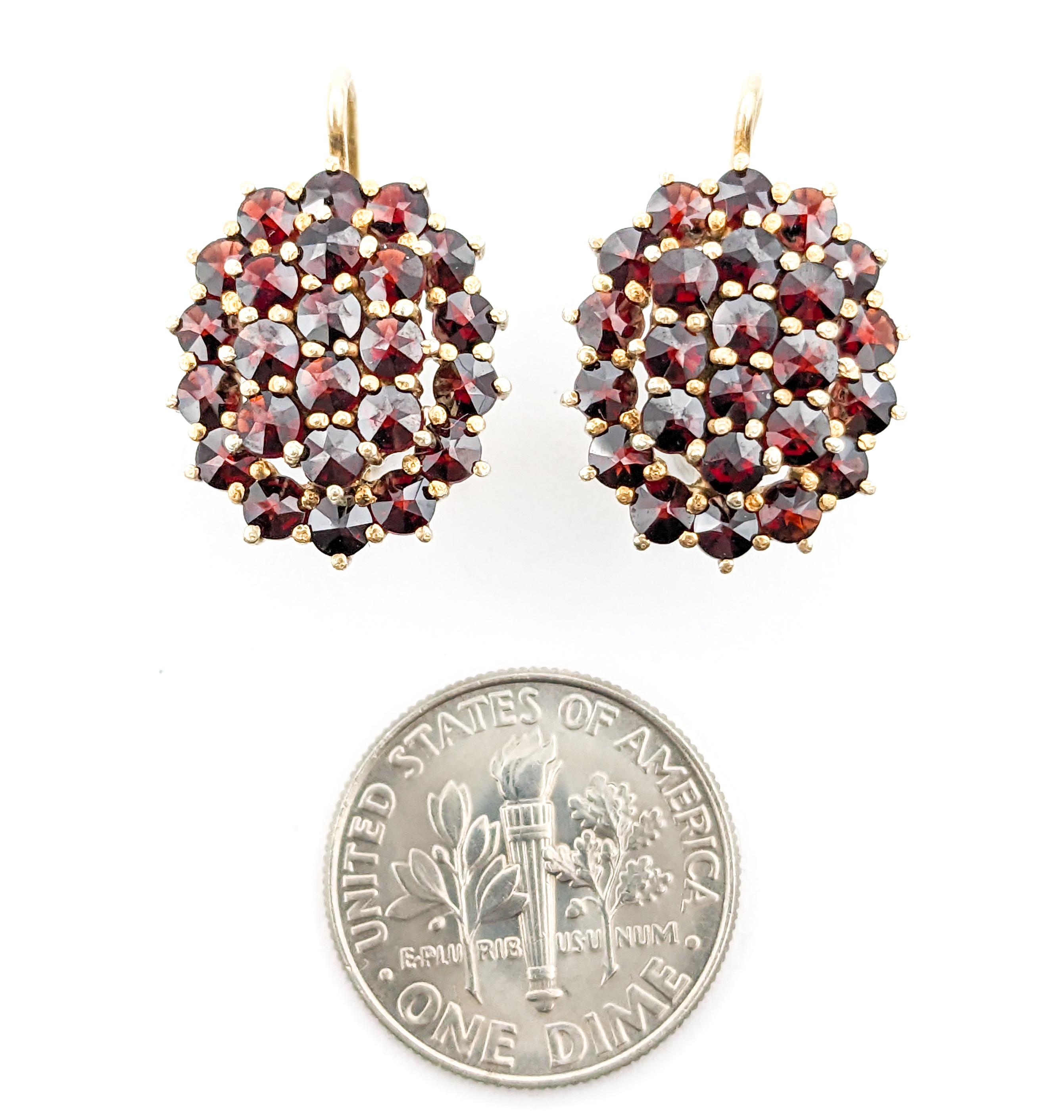 2.0ctw Garnets Vintage Earrings In Yellow Gold


Discover the timeless elegance of these Vintage Earrings, masterfully crafted in 18kt gold. Showcasing 2.0ctw of rich garnets, these earrings exemplify Mid Century design, blending classic style with