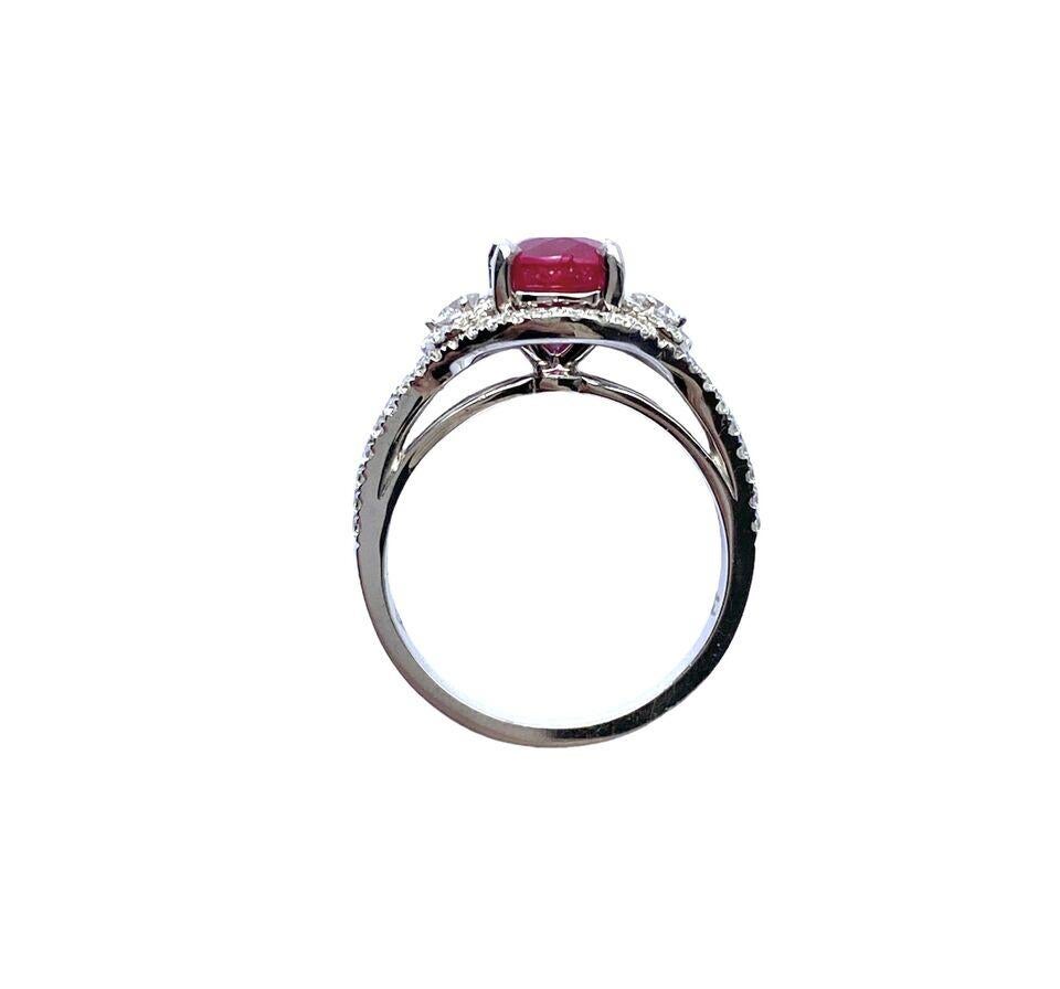 Item specifics
Sizable Yes
Main Stone Color Red
Metal White Gold
Total Carat Weight 1.50
Secondary Stone Diamond
Main Stone Ruby 
Brand Unbranded
Ring Size 6.5
Type Rings
Department Women
Metal Purity  18kt