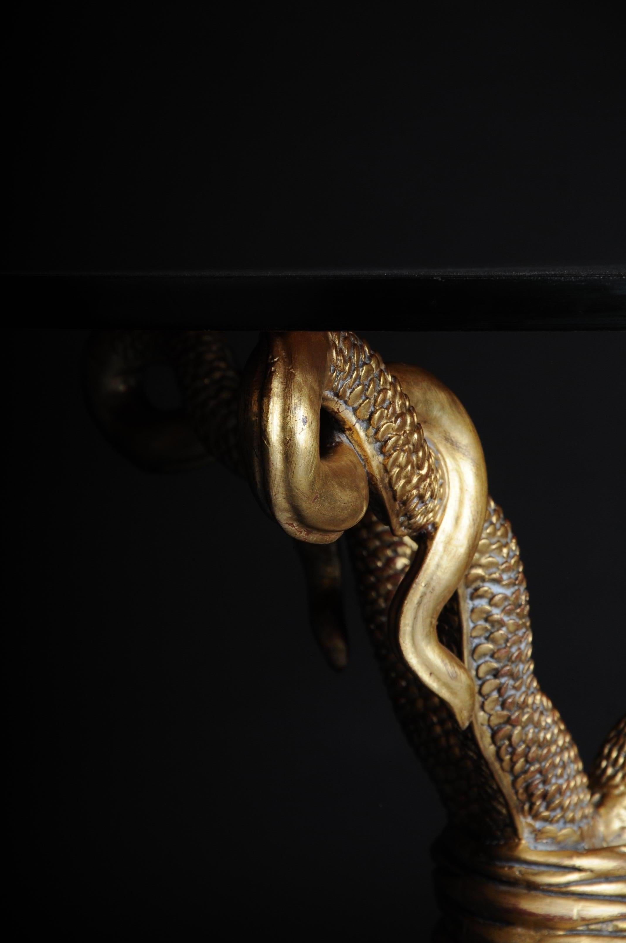 20th Century Snake Table Design After K. F. Schinkel Empire Manner For Sale 7