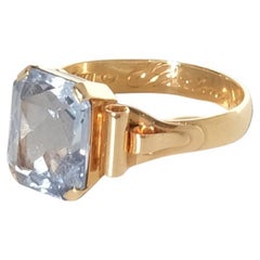 20K Gold ring with a Spinel stone Made 1884 Antique 20K Gold ring with a Spinel stone Made 1884