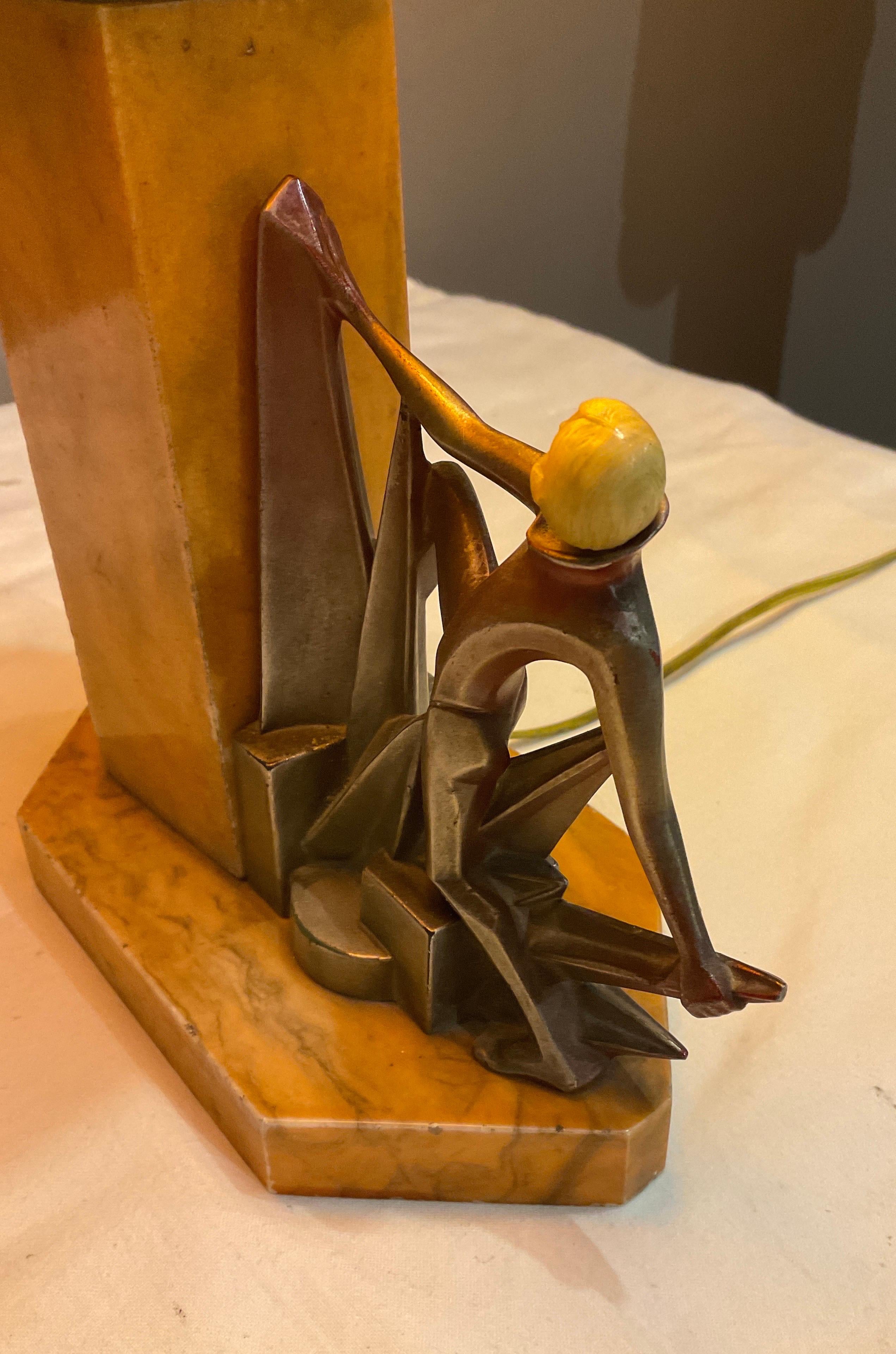 20er Jahre Art Deco Lampe 1