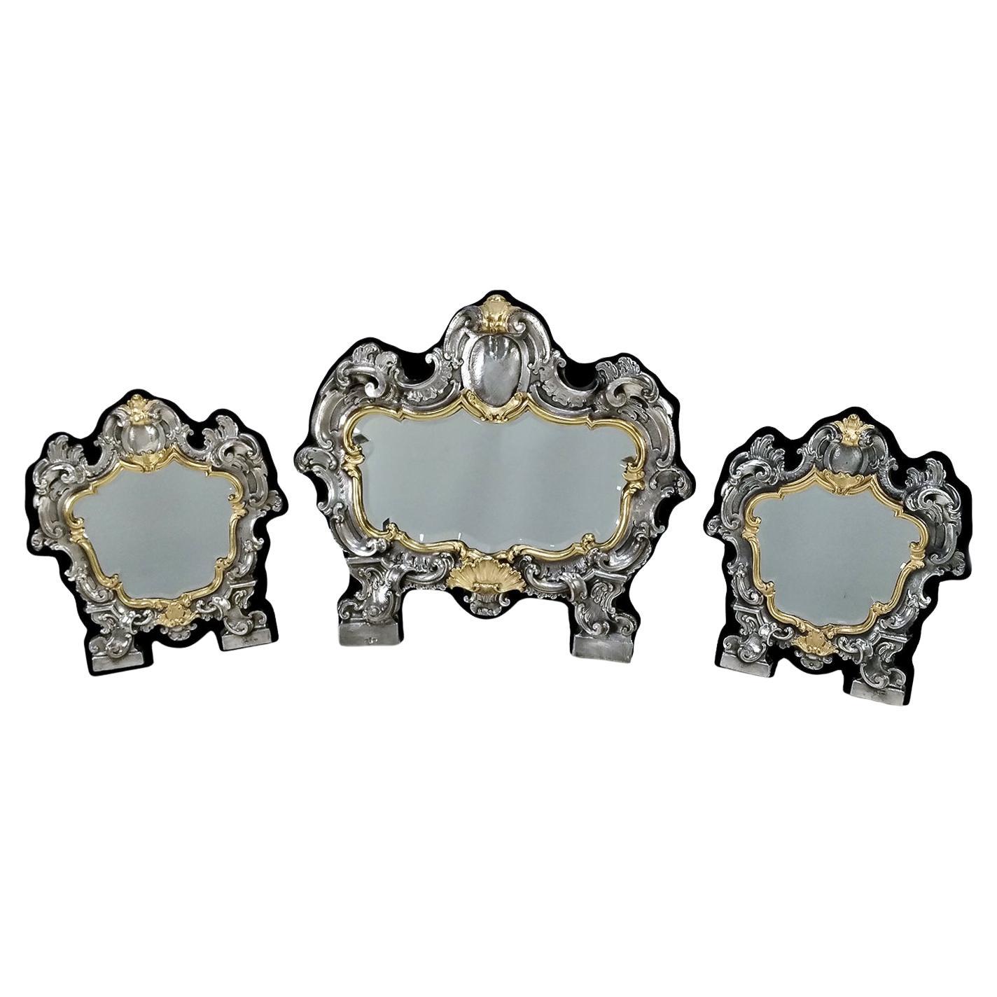 Sterling Silver Floor Mirrors and Full-Length Mirrors