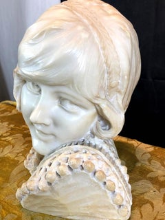 20th Century a Fine Alabaster Bust