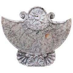 20th Ancient Marble Sundial