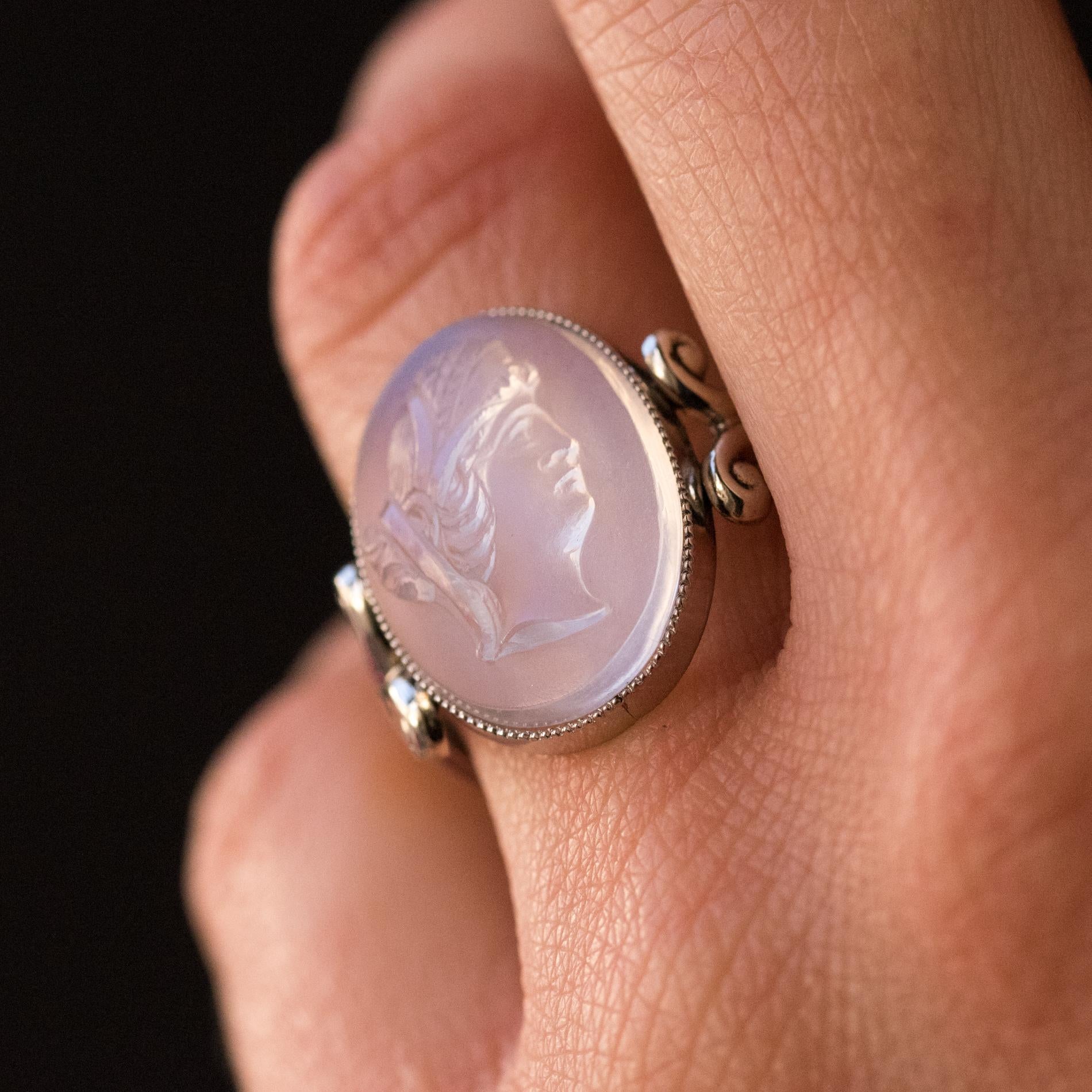 antique moonstone ring