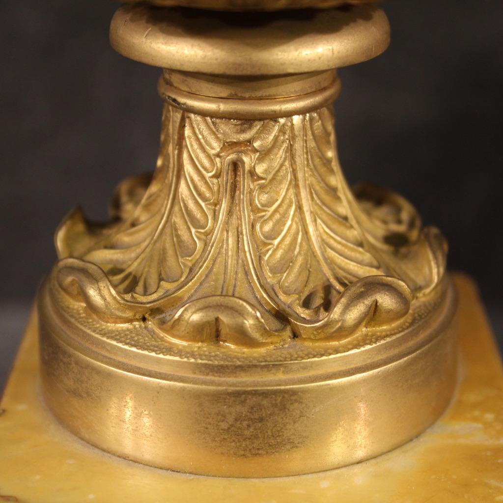 20th Bronze And Marble Antique Italian Risers, 1930 For Sale 7