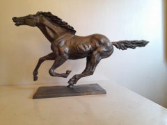 20ª Escultura de caballo de bronce de Messina