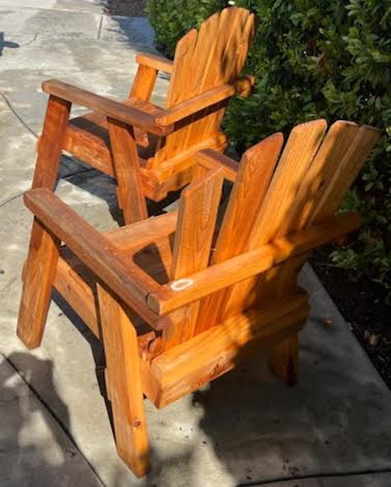 used adirondack chairs