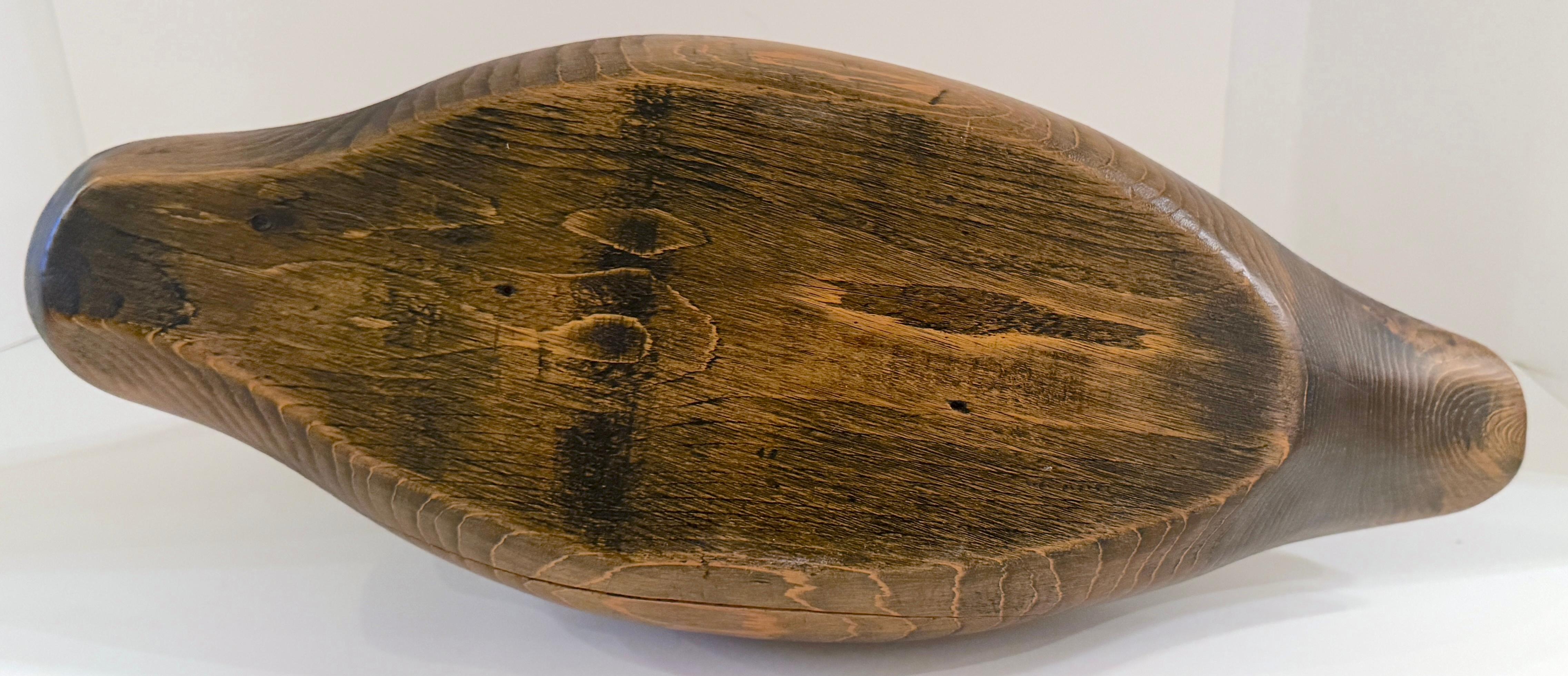 20ème C.  Sculpture en bois naturel sculpté de Swan articulé en vente 1